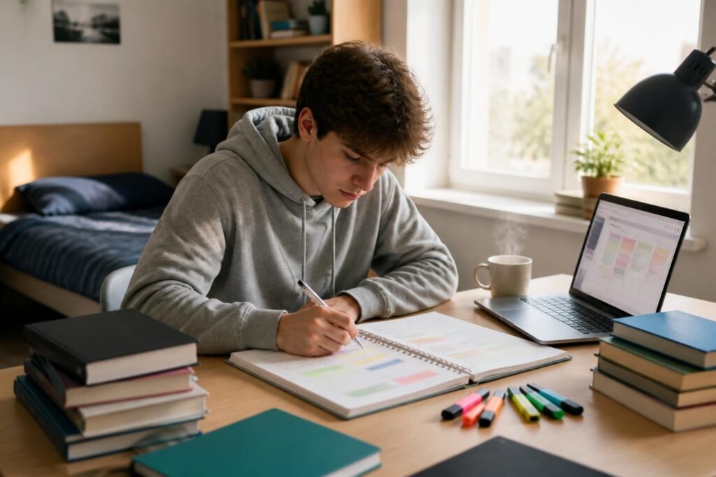 découvrez comment élaborer un planning bac réaliste et efficace pour organiser vos révisions, optimiser votre temps et réussir à tenir votre semaine sans stress.