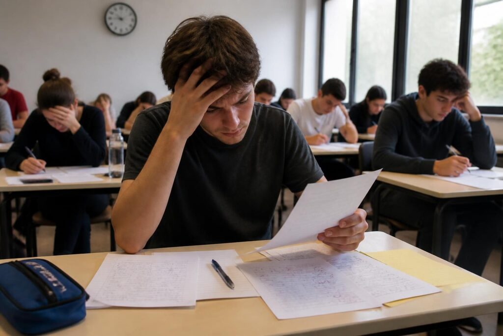 découvre l'erreur fréquente au bac qui te fait perdre des points malgré ta maîtrise du cours, et apprends comment l'éviter pour réussir ton examen.