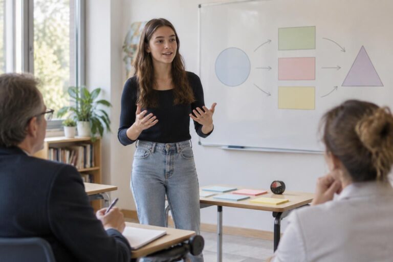 découvrez comment réussir le grand oral sans réciter : structurez vos idées, gagnez en clarté et entraînez-vous efficacement pour convaincre le jury.